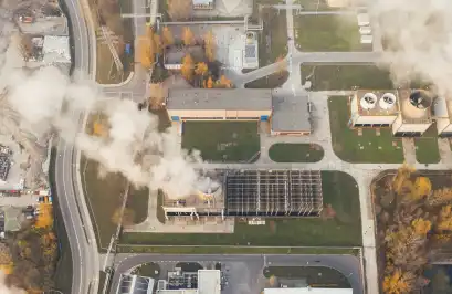 Imagen de referencia a la emisión de gases