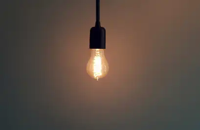 Imagen de referencia a una bombilla LED